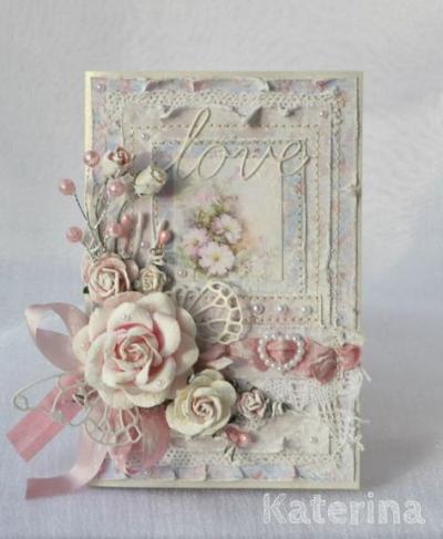 Cartes déco romantique