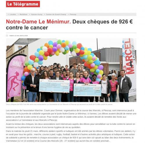 Les "Marcels à Plescop" - Revue de presse 2019 ...