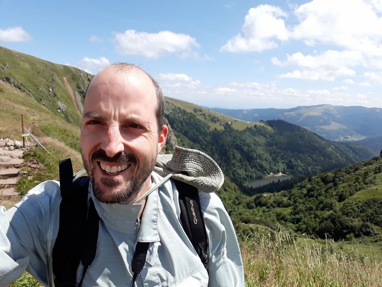 Selfie au lac de Schiessrothried