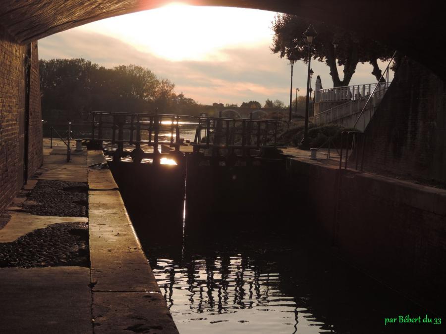 le soir à Moissac (82)