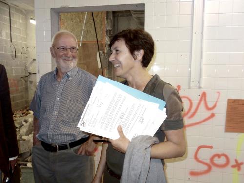 Visite de l'hôpital avec les usagers du CHI de Châtillon sur Seine