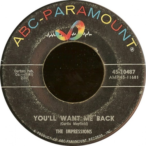 1963 : Single SP ABC Paramount Records 10487 [ US ]