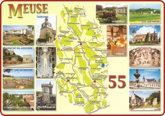 ╰⊱♥⊱╮ღ꧁ Département  55 ꧂ღ╭⊱♥≺