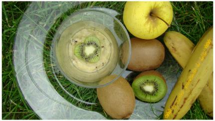 COMPOTÉE DE KIWIS,POMMES,BANANES