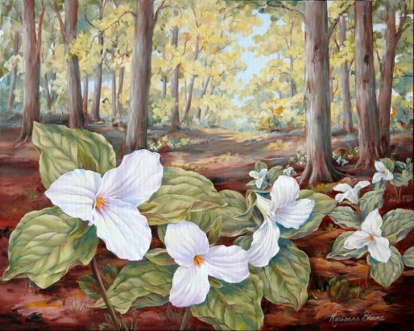 Peinture de : Mariane Broome