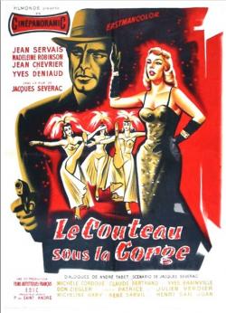 LE COUTEAU SOUS LA GORGE BOX OFFICE FRANCE 1956