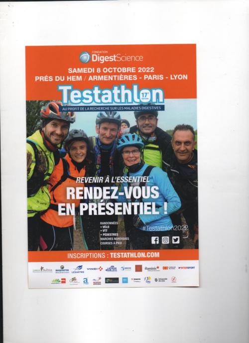 LE 8 octobre Testahlon à Armentières