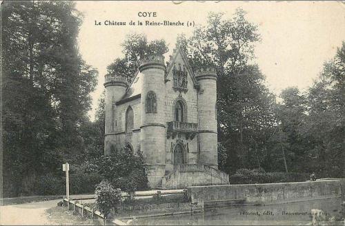 Château de la Dame Blanche et étangs de Comelles à Coye la Forêt (Oise)