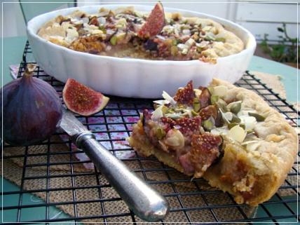 TARTE RUSTIQUE AUX FIGUES