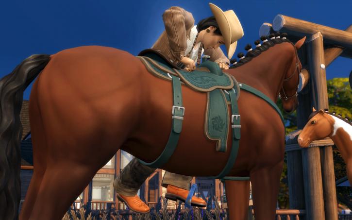 [Vie au ranch] Célian apprend à faire du cheval