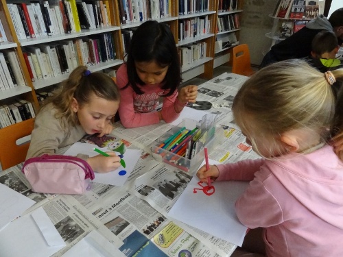 "Décore ton village !" à La médiathèque de Laignes