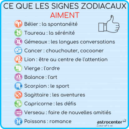 ⊱♥⊱╮ღ꧁ Lois du Zodiaque ꧂ღ ⊱♥≺