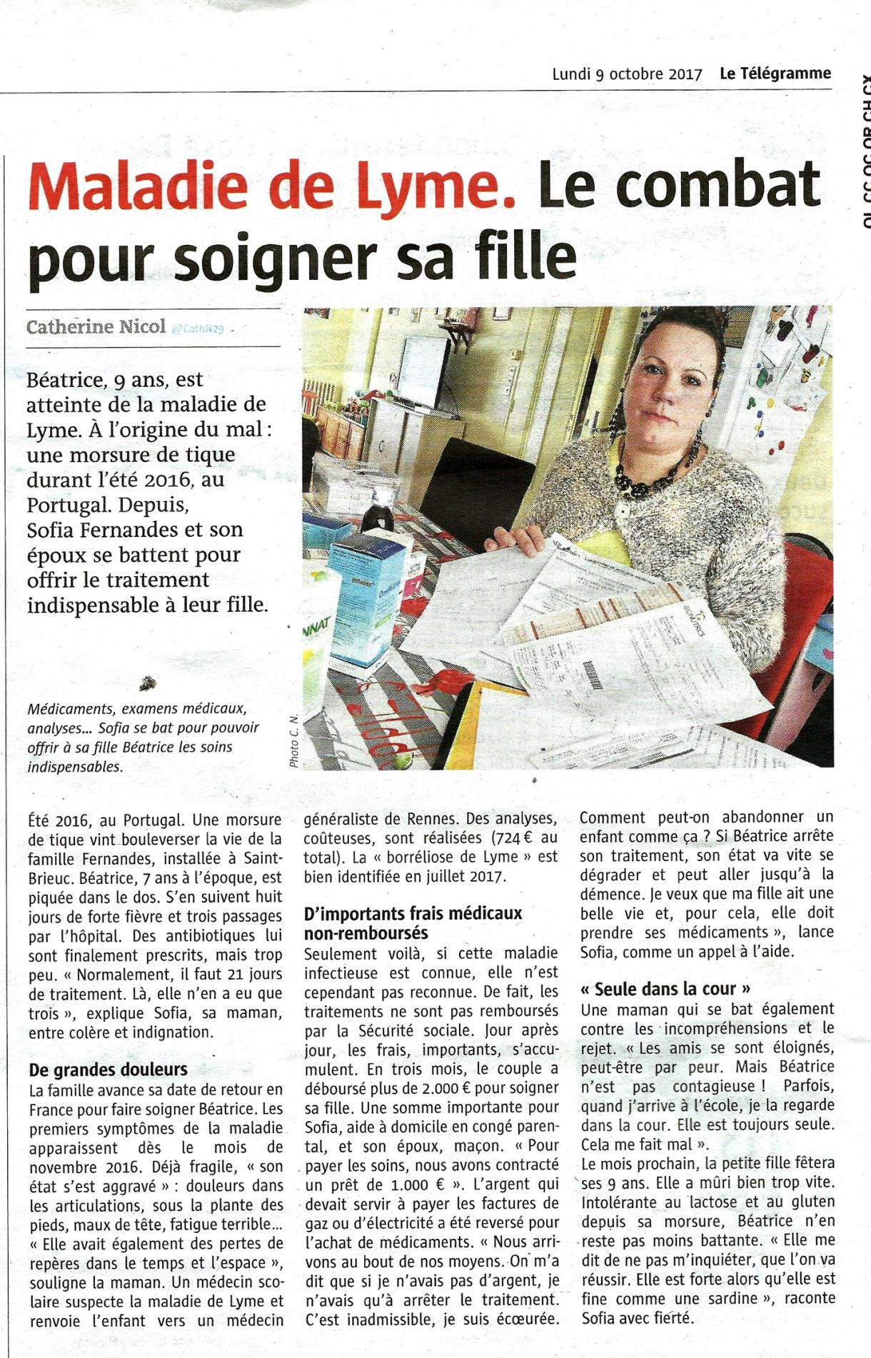 La Tique ! Attention Danger !