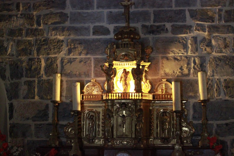 813 - Une chapelle dans le brouillard basque…