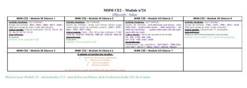 MHM CE2 - Détails module 24