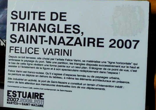 Port de Saint Nazaire, Triangles de Varini