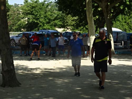 Belle journée aux vétérans de Bourg st Andeol du 18 juillet 2019