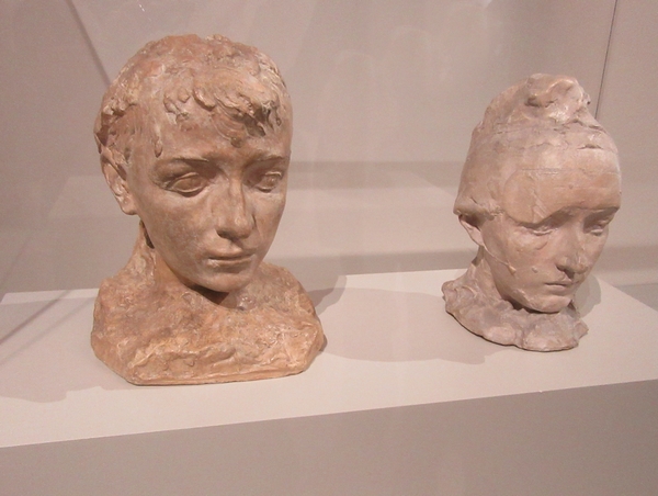 Visite du Musée de Nogent sur Seine avec l'ACC : la partie consacrée à la sculptrice Camille Claudel...