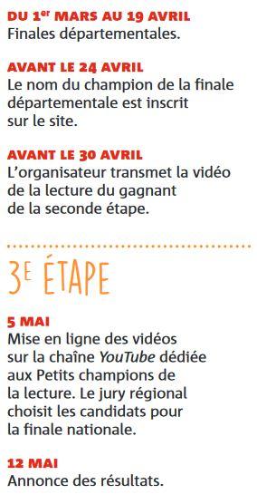 Les petits champions de la lecture