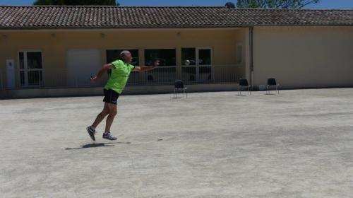 Quelques Villeneuvoie et Lavilledieu au fédéral quadrettes vérérans à Valvigneres 