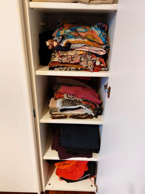 Un peu de rangement dans l'armoire ... !