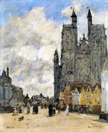 La cathédrale d'Abbeville de jour