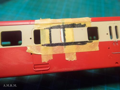 Construction d'un autorail ADP sur base Electrotren