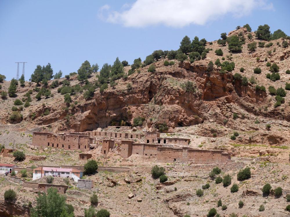 Ouarzazate - Demnate par la R 307