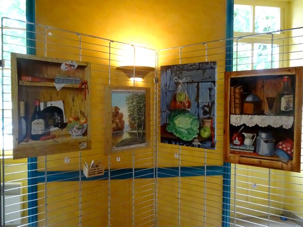 "Talents cachés" de Puits, et les Amis du Châtillonnais, ont présenté leur exposition annuelle de peintures et artisanat 