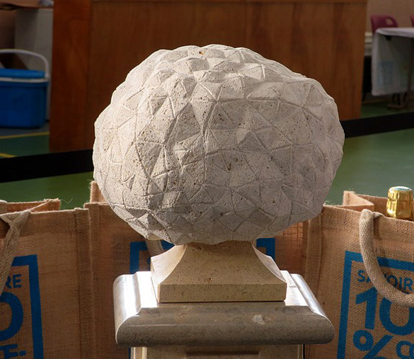 Le concours de  "l'œuf brouillé à la truffe" , lors de la Fête de la truffe Impériale, a connu un beau succès