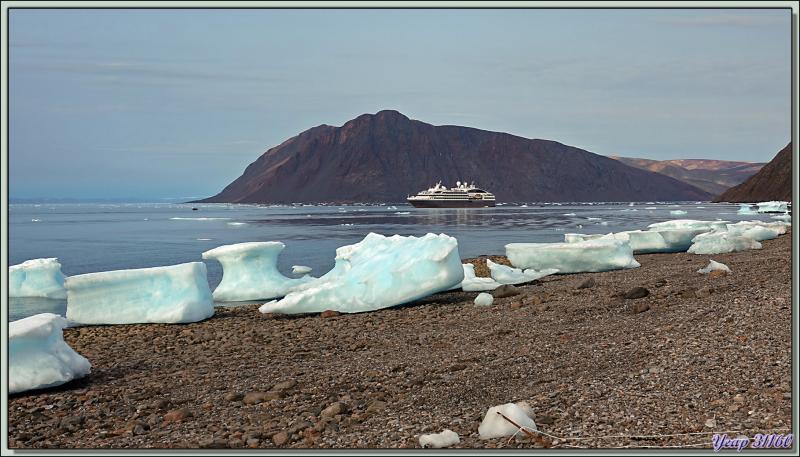 Accueil à Grise Fiord (ᐊᐅᔪᐃᑦᑐᖅ ou Aujuittuq, le Village qui ne dégèle jamais) - Ellesmere Island - Nunavut - Canada