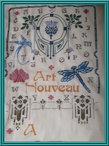 SAL Art Nouveau - Partie 4 - 21ème étape
