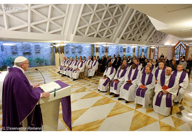 Messe à Sainte-Marthe, L'Osservatore Romano