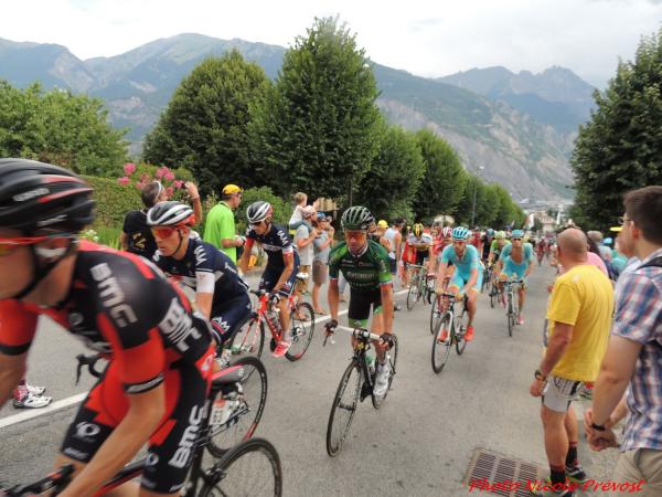 Quelques photos du tour de France à saint Jean de Maurienne par Nicole Prévost