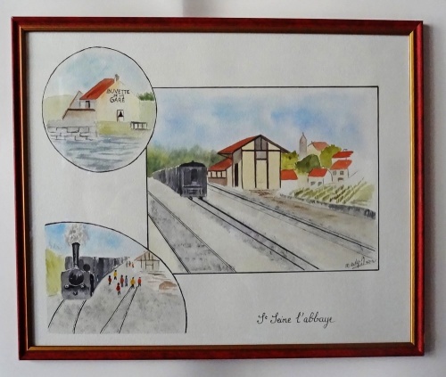 Le "tacot" , vu par les peintres de la Section Peinture des Amis du Châtillonnais...