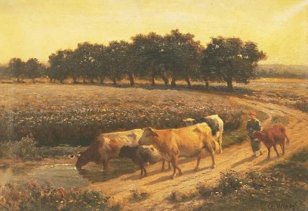 Peinture de :Frédéric Guillaume Wintz