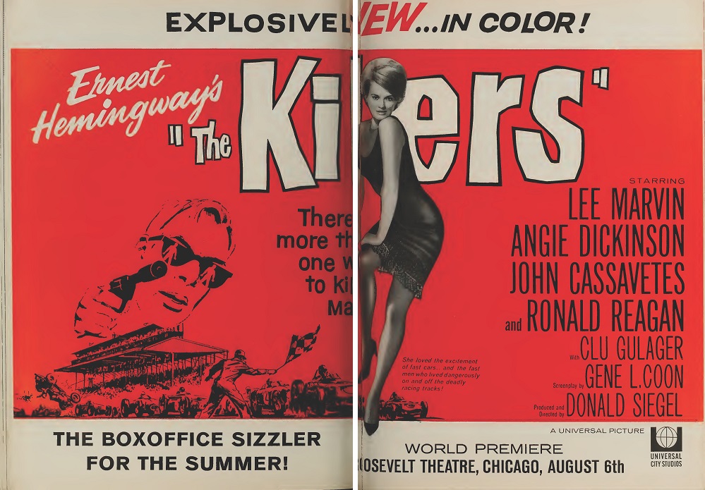 THE KILLERS BOX OFFICE USA 1964