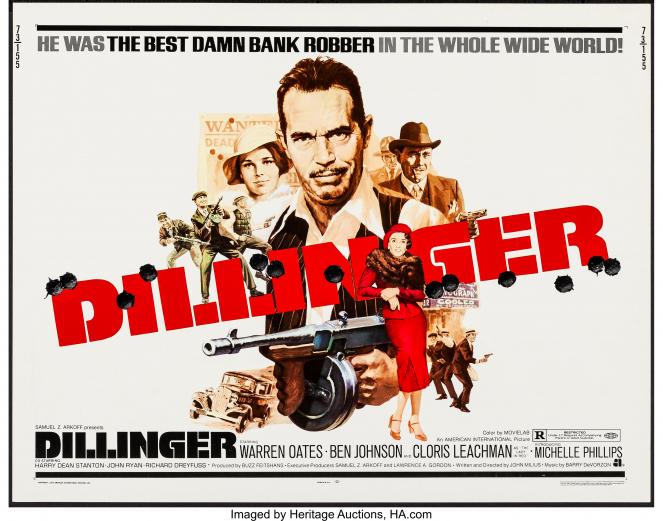 DILLINGER BOX OFFICE 1973