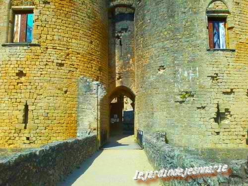 suite du château du pape Clement V a Villandraut (Gironde)