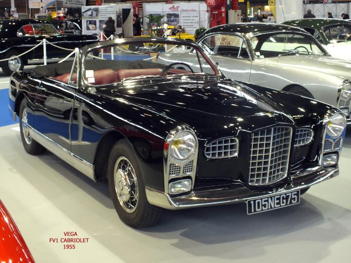 FACEL VEGA : LES MODELES 8 CYLINDRES