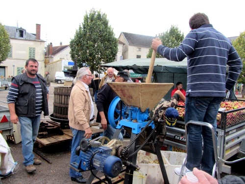 La fête de la pomme 2012 à Laignes a eu un très beau succès !