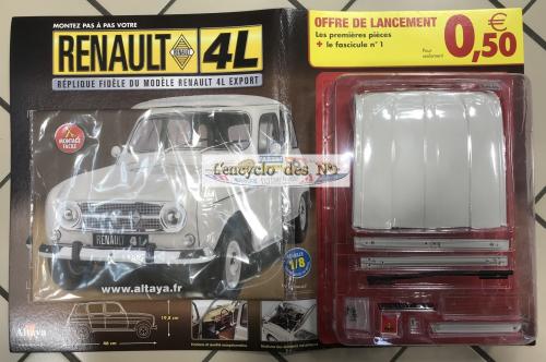 N° 1 Construisez la Renault 4L Export - Lancement 