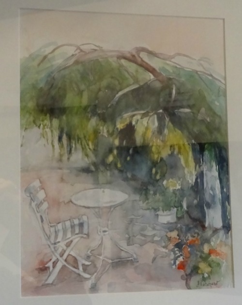L'exposition "au détour des arbres" organisée par ARCE à Recey sur Ource..