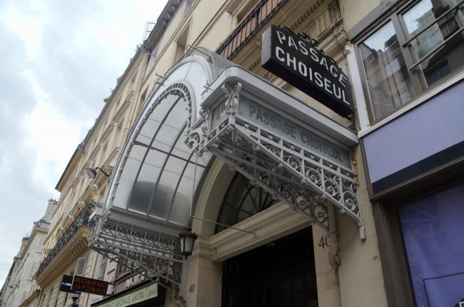 ☻ Les passages couverts de Paris (du Palais Royal à la Bourse) avec Générations 13