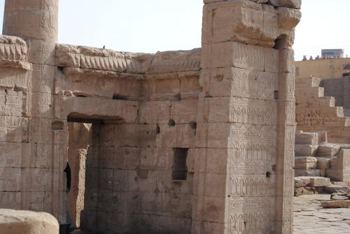 Le temple d'Edfou.