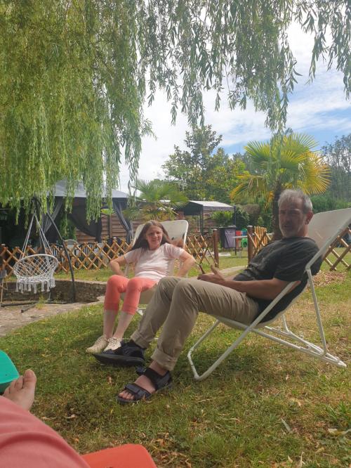 Weekend chez des amis