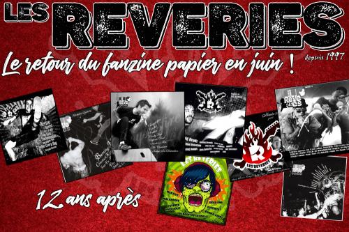 Les Réveries - Le retour du fanzine en juin 2024 !