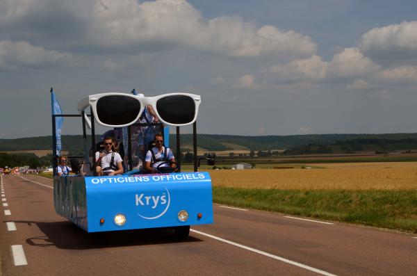 Le passage du Tour de France à Courcelles