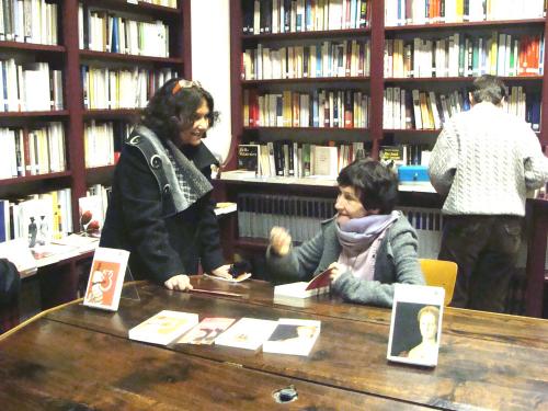 Claude Pujade-Renaud à la Bibliothèque Municipale