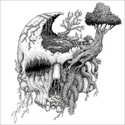 MOSS UPON THE SKULL - Détails et extrait du premier album In Vengeful Reverence